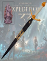 Gustav Clair Obscur Ornamental Dagger 33, with Stand