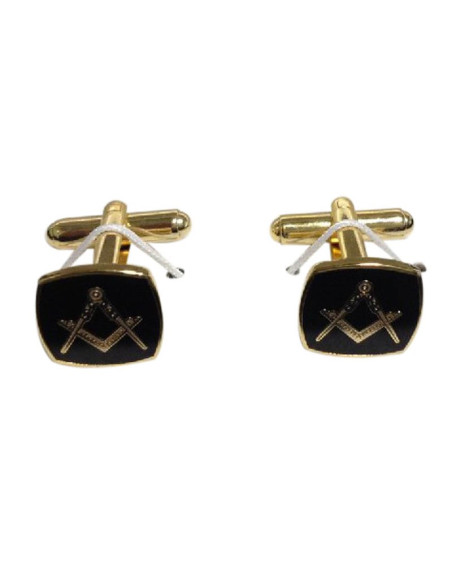 Masonic Cufflinks with Square and Compass