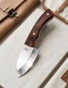 Hunting Knife 440 Stainless Steel, Mirror Finish, Pakkawood Handle