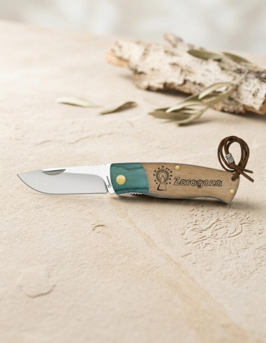 Albainox Green Stamina Field Knife ZARAGOZA