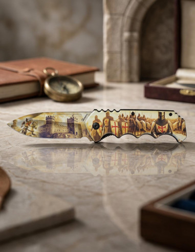 Albainox 3D ABS Templars Knife