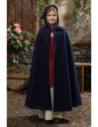Children's Warm and Protective Wool Cloak with Hood