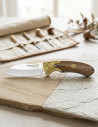 Albainox Field Knife with Decorative Gold Guard