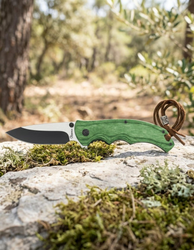 Albainox Stamina Green Field Knife