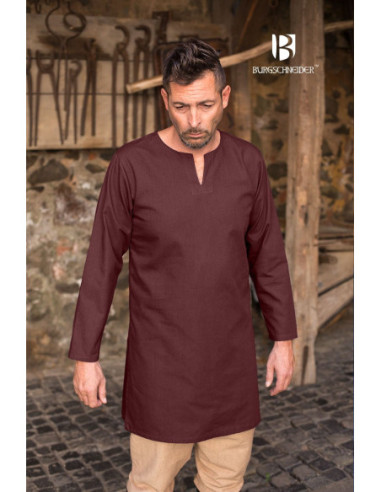 Leif Burgundy Medieval Undergarment