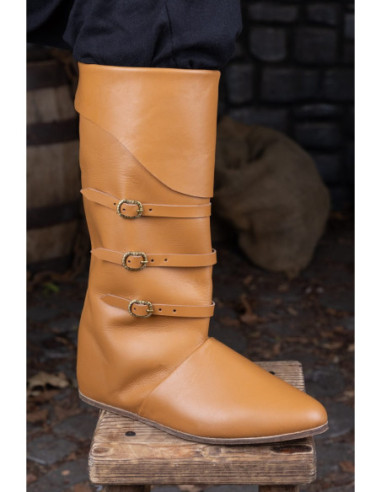 Ernest Medieval Boots, Light Brown
