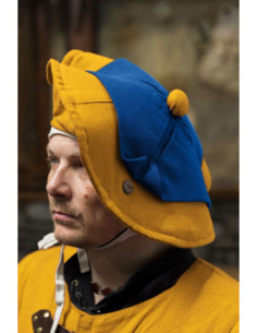 Warhammer Armoury Imperial Hat Type C Yellow/Blue 2