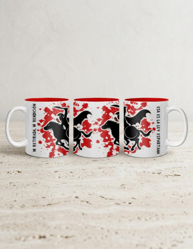 Ceramic Mug Spartan Fight