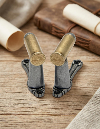 Western bullet holders, brass