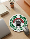 Roman Centurion Round Mouse Pad