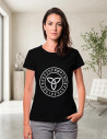 Black Women's Trisqueta Celtic T-shirt, short sleeve