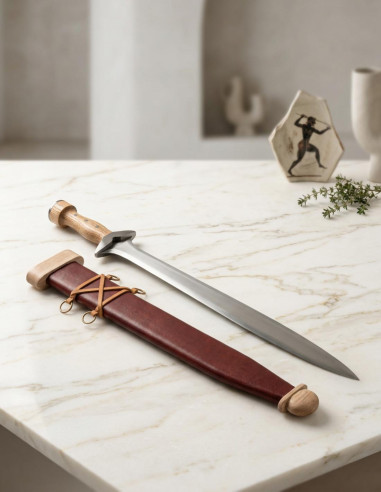 Greek sword Xiphos, Hoplite