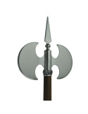 rustic smooth double ax blade, 61 cms.