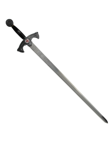 Rustic Templar sword, decorated Rustic Templar sword, decorated