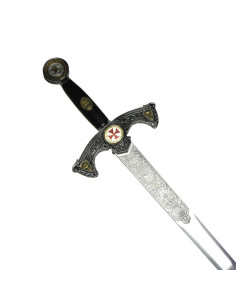 Decorated Templar sword