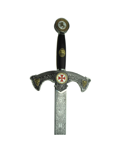 Decorated Templar sword Decorated Templar sword