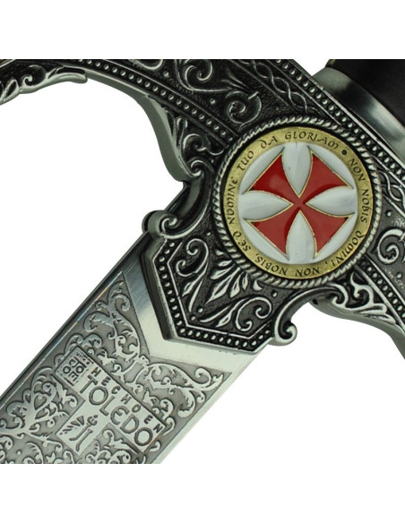 Decorated Templar sword Decorated Templar sword