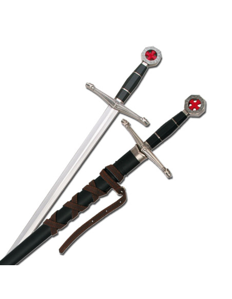 Children's Templar sword with sheath
