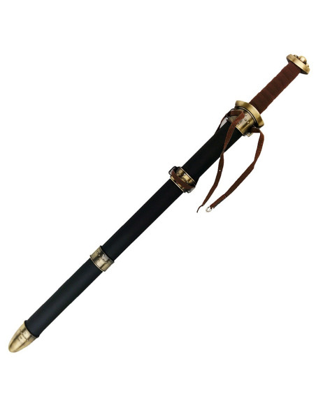 Viking sword scabbard