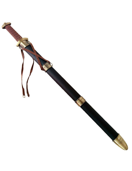 Viking sword scabbard