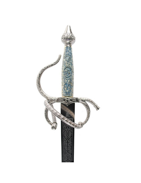 Colada Cid sword with chiselled handle