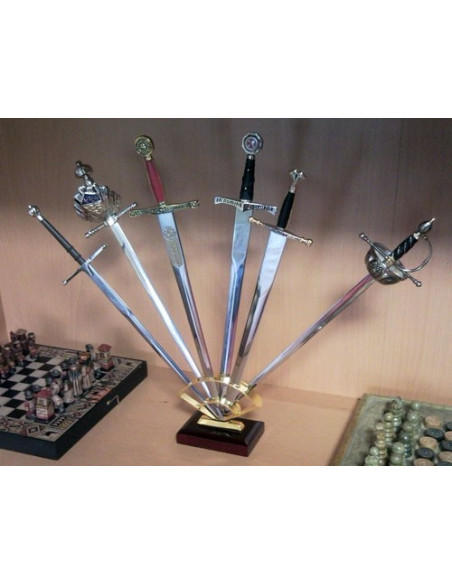 Exhibitor for 6 mini swords