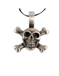 gothic skull pendant