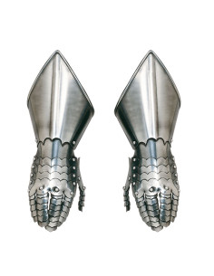 Pair of plain gauntlets (NON-functional)