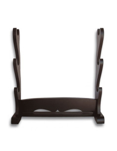 Tabletop gunsmith for 3 katanas