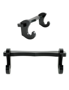 Wall type gun rack for 1 katana