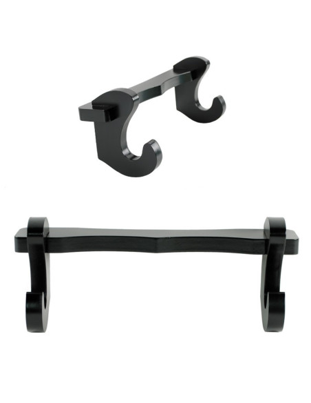 Wall type gun rack for 1 katana