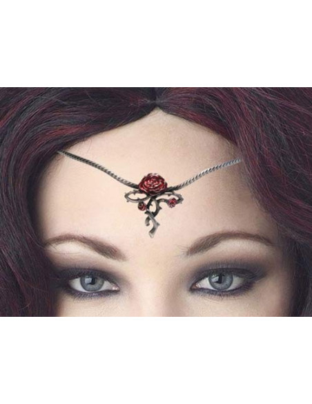 Tiara with crystal pearls