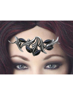 Tiara with crystal pearls