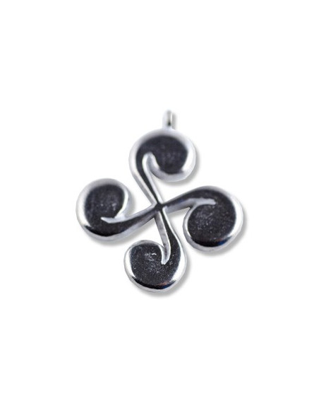 Basque cross pendant