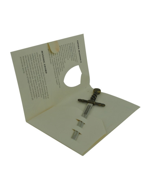 Miniature Masonic Sword