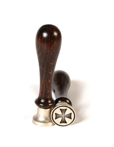 Stamp stamp Templar Cross