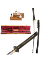Practical Katana carbon steel blade, case and cleaning kit