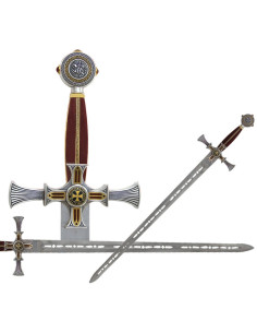 Damascene Templar Sword 2