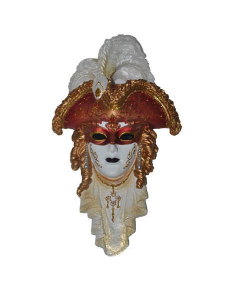 Venetian tricorn mask