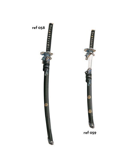 katana buckler dragon