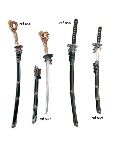 wakizashi buckler dragon