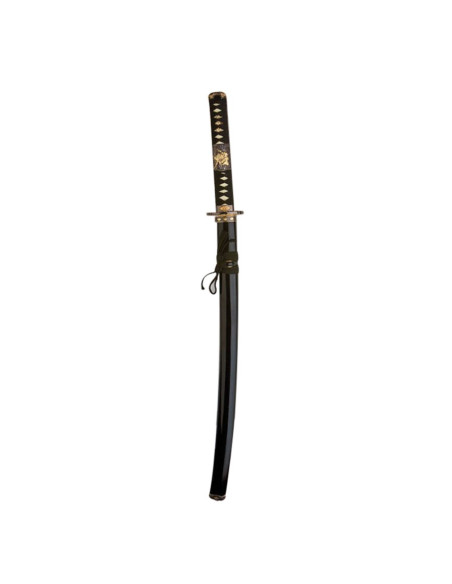 Wakizashi black scabbard