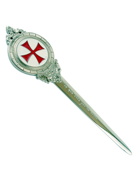 Letter opener Templar Cross