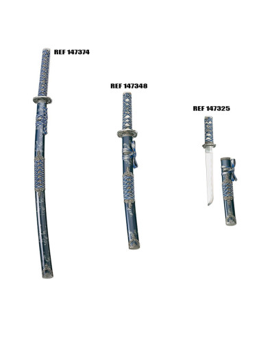 Wakizashi blue-silver