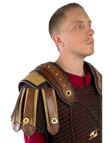 Roman legionary shoulder pads