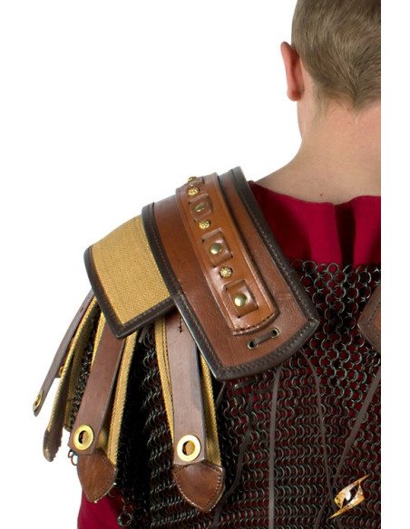 Roman legionary shoulder pads