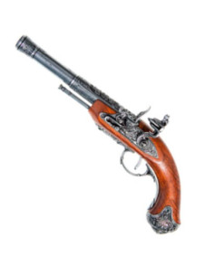 Indian flintlock pistol, S.XVIII