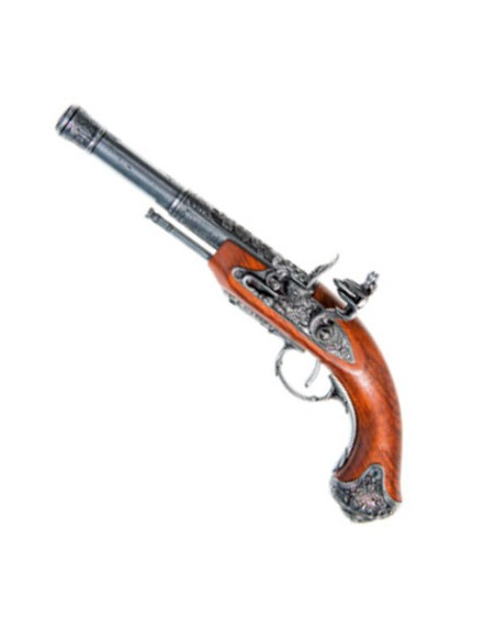 Indian flintlock pistol, S.XVIII