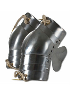 Medieval elbow pads, pair