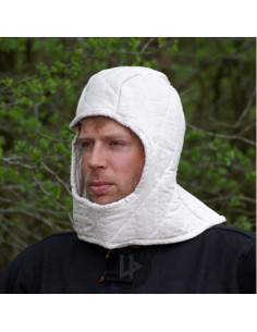 natural padded hood